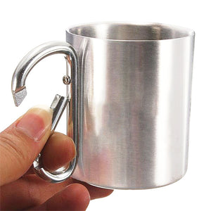 Classy, Sassy And Smart - Personalized Carabiner Camping Mug - Gift For Camping Lovers