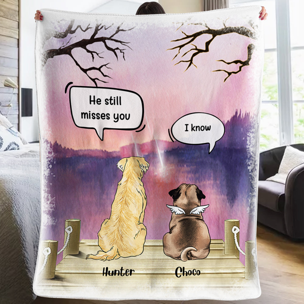 They Still Talk About You - Personalized Blanket.