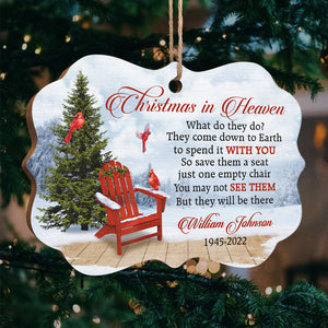 Vous ne les verrez peut-être pas, mais ils seront là - Ornement commémoratif personnalisé - Bois en forme de Benelux - Cadeau de condoléances, cadeau de Noël pour la famille