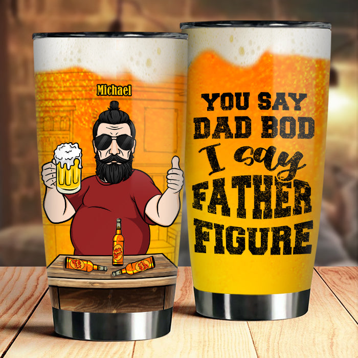 Je dis « Figure paternelle » - Gobelet personnalisé - Cadeau pour papa