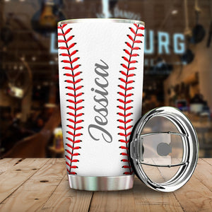 Baseball Mom - Personalized Tumbler.