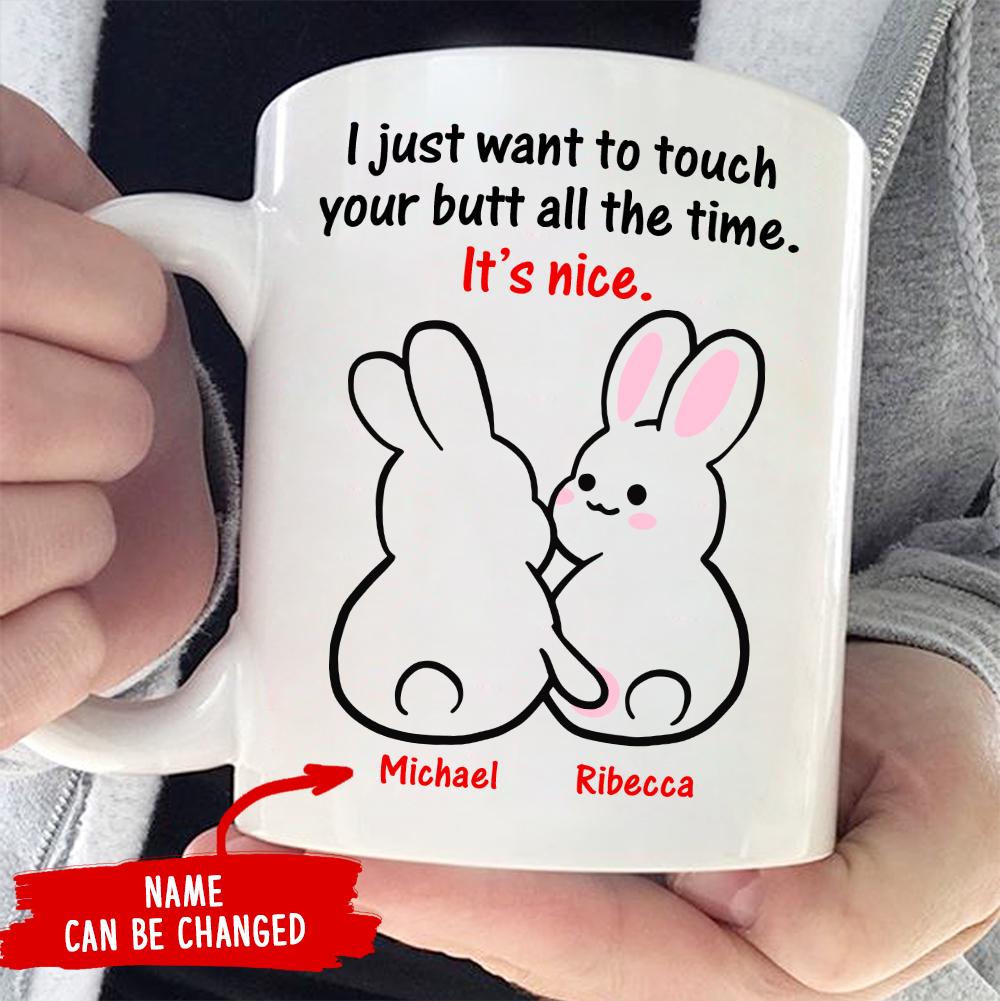 It's Nice - Gift For Couples, Personalized Mug.