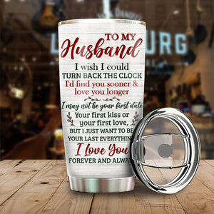 Love You Longer - Personalized Tumbler.