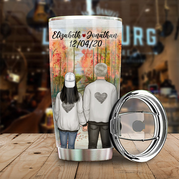 Love You Longer - Personalized Tumbler.