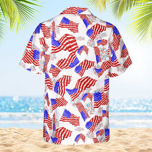 Ce papa génial appartient à - Chemise hawaïenne personnalisée - Cadeau pour papa