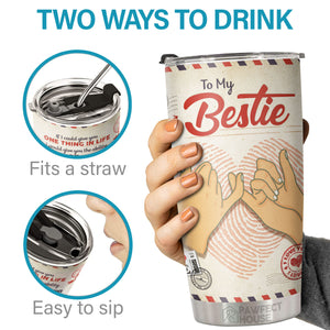 Un véritable grand ami est difficile à trouver, tu es irremplaçable - Tumbler - À ma meilleure amie, cadeau pour meilleure amie, meilleure amie, sœur, cadeau d'anniversaire pour meilleure amie et amie