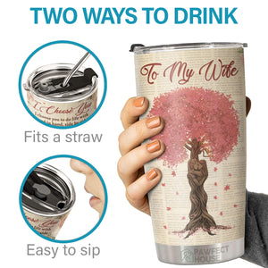 Every Love Story Is Beautiful But Ours Is My Favorite - Tumbler - Gift For Couples, Husband Wife