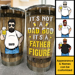 Ce n'est pas un corps de papa, c'est une figure paternelle - Cadeau pour papa, grand-père - Gobelet personnalisé