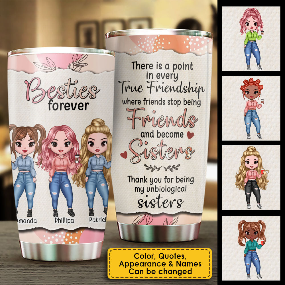 Because Of You, I Smile A Lot More - Personalized Tumbler.