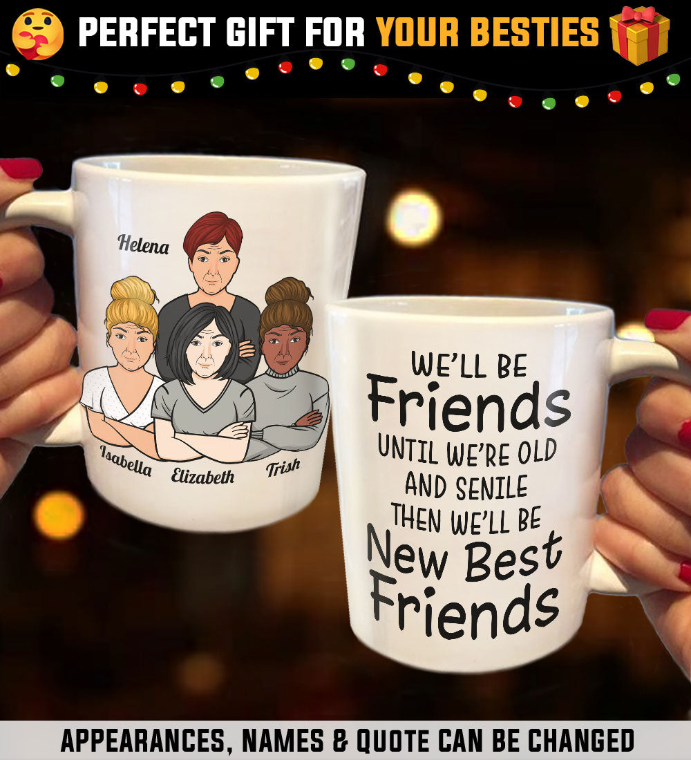 Life Is Better With Besties - Personalized Mug.
