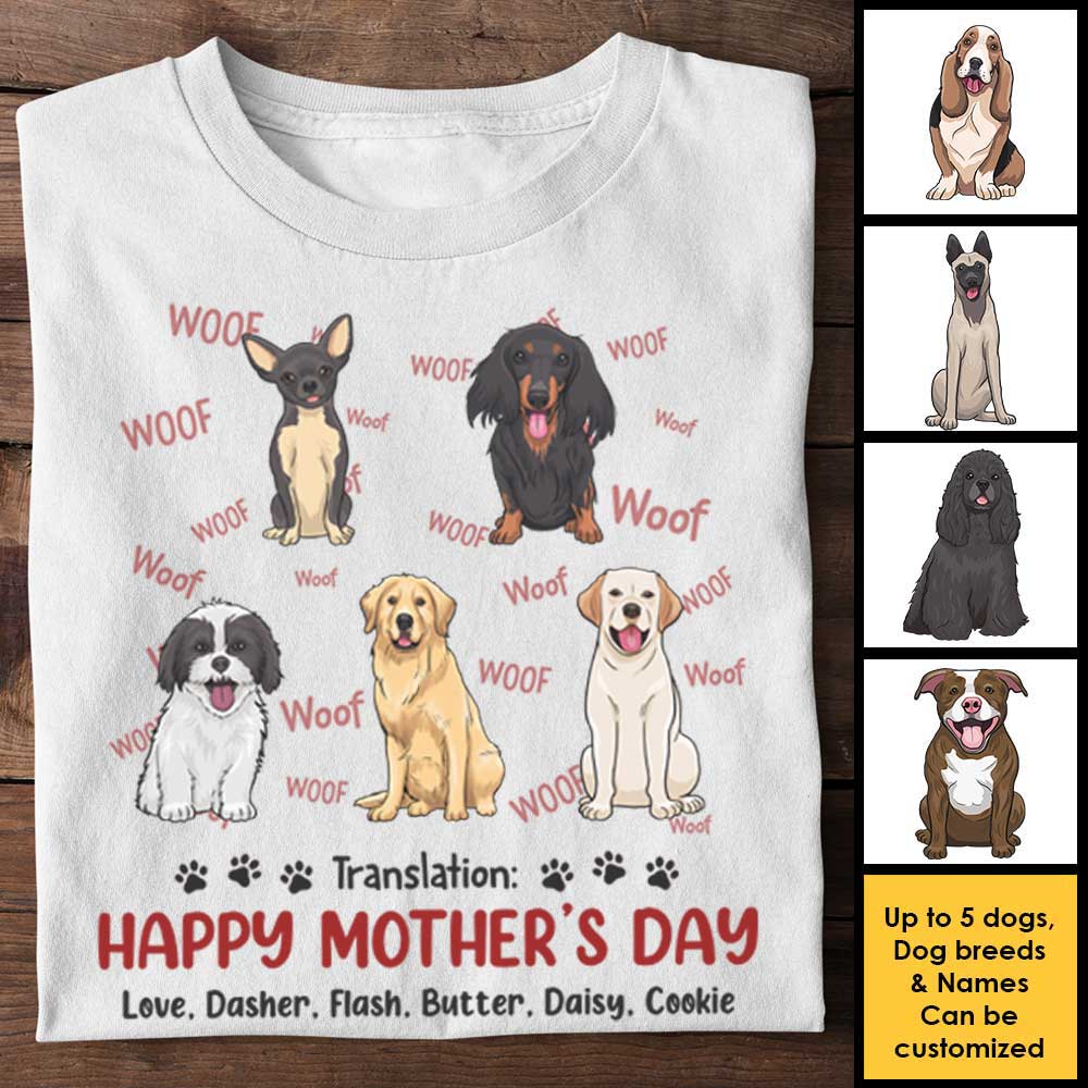 Traduction : Bonne fête des mères - Cadeau pour la fête des mères, T-shirt unisexe personnalisé, sweat à capuche