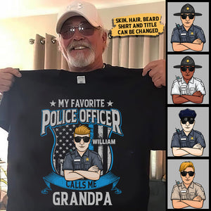 My Favorite Police Officer - Personalized Unisex T-Shirt.