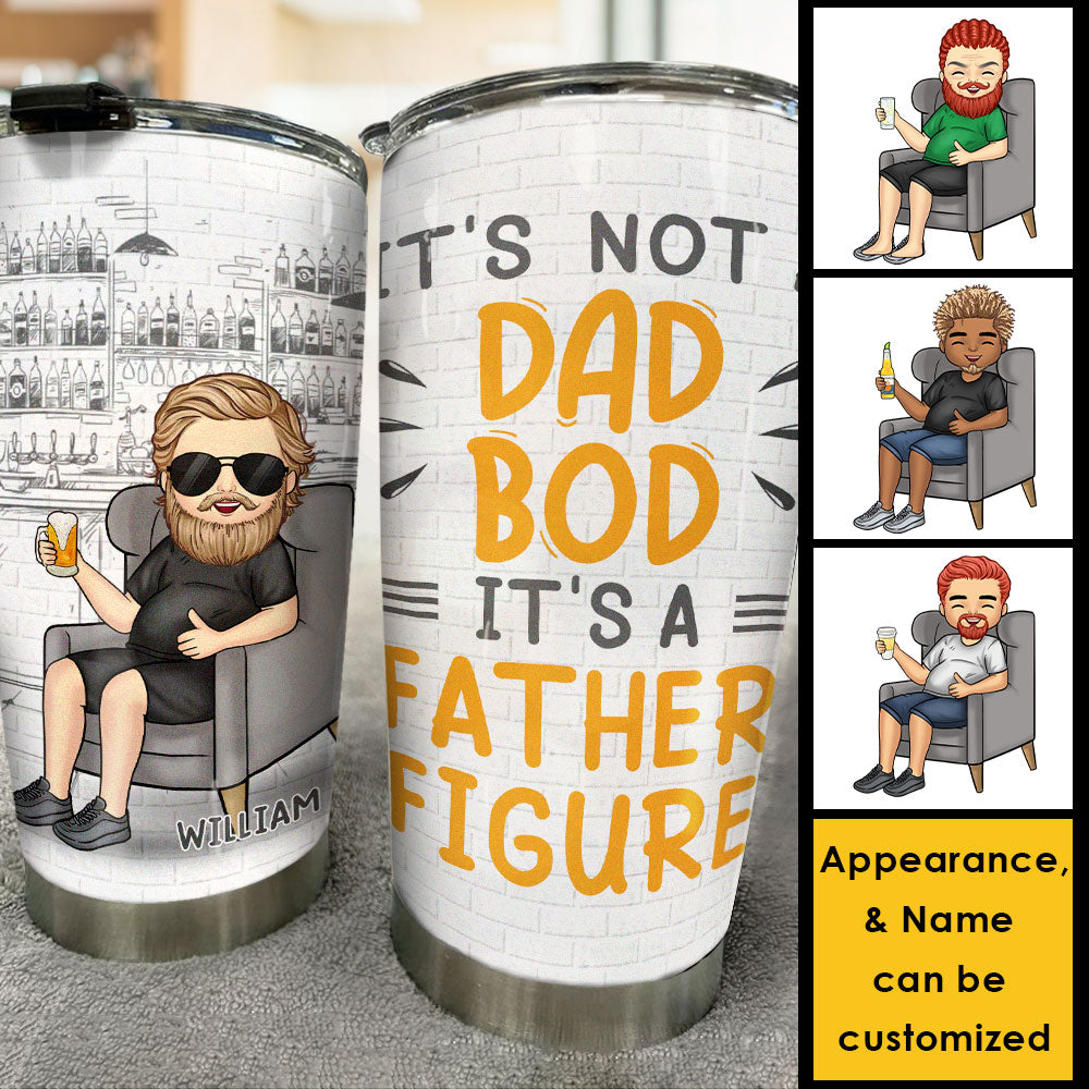 C'est une adorable figure paternelle - Cadeau pour papa, grand-père - Gobelet personnalisé