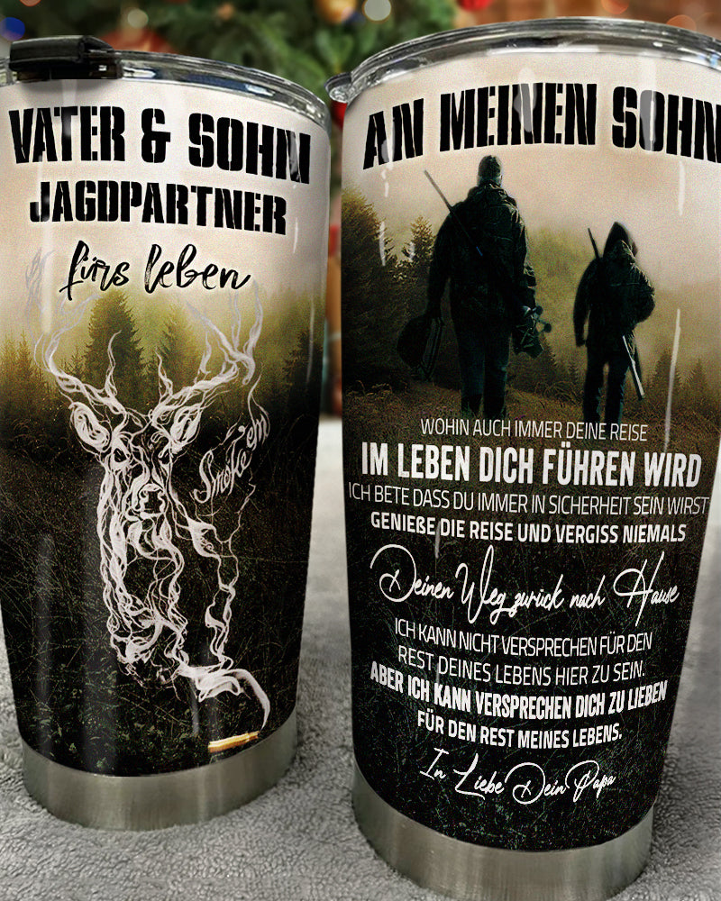 Vater &amp; Sohn - Jagdpartner Fürs Leben - Gobelet allemand