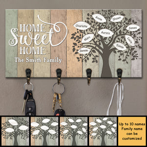 Home Sweet Home - Porte-clés personnalisé, porte-clés - Cadeau pour couple, mari et femme
