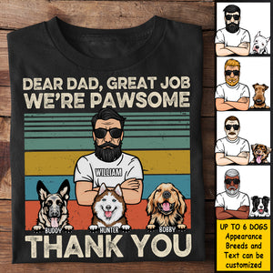 Chère maman, papa, on est super chouettes ! T-shirt et sweat à capuche unisexe personnalisé ! Cadeau pour les amoureux des animaux