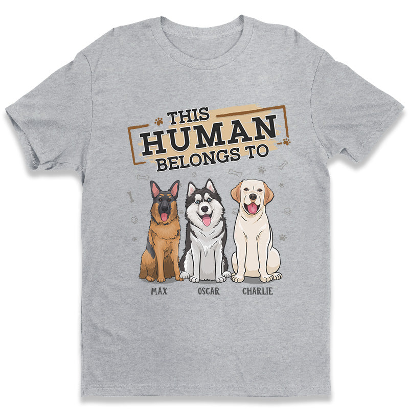 You Belong To Me - Dog Personalized Custom Unisex T-shirt, Hoodie, Sweatshirt - Father's Day, Gift For Pet Owners, Pet Lovers