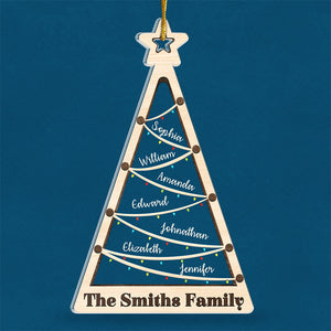 Time To Celebrate - Family Personalized Custom Ornament - Acrylic Custom Shaped - Christmas Gift For Family Members