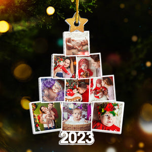 Custom Photo Baby The Perfect Christmas Tree - Family Personalized Custom Ornament - Acrylic Custom Shaped - First Christmas Gift For Baby