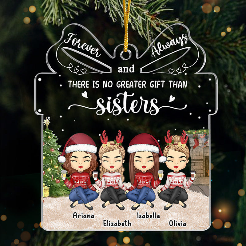 Une vraie bénédiction pour moi - Décoration personnalisée pour meilleure amie - Boîte cadeau en acrylique - Cadeau de Noël pour meilleures amies, meilleures amies, sœurs