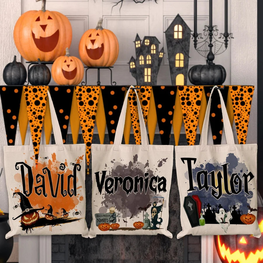 Je suis prêt pour Halloween - Sac fourre-tout personnalisé - Cadeau pour vous-même, cadeau d'Halloween