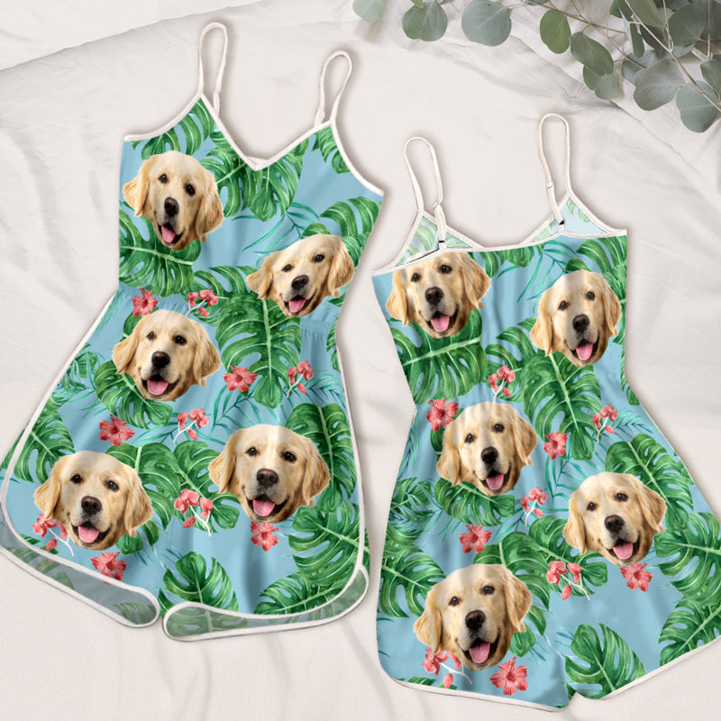 Photo personnalisée « L'été arrive en ville » - Combinaison sans manches personnalisée pour chien et chat - Cadeau pour propriétaires et amoureux des animaux