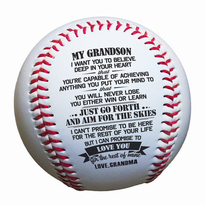 Tu ne perdras jamais - Baseball familial - Cadeau pour petit-fils de grand-mère 
